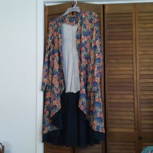 Long length cardigan